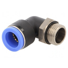 Racord Push-in Unghi 90° Rotativ 15bar | Electronic-mag.ro | Componente Electronice