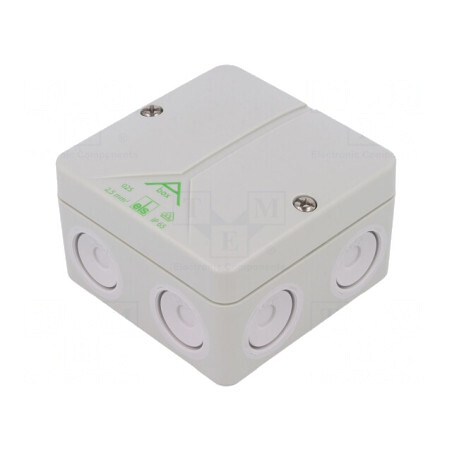 Cutie de conexiuni 80x80x52mm polistiren | Electronic-mag.ro | Componente Electronice