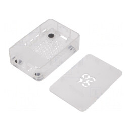 Carcasă Transparentă pentru Raspberry Pi 4 B | Electronic-mag.ro | Componente Electronice