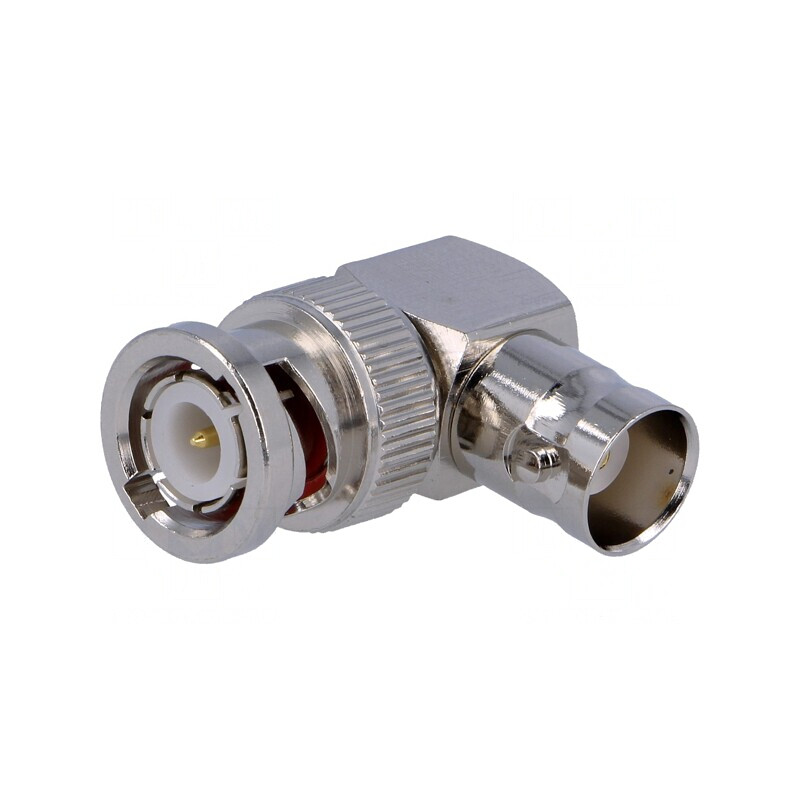 Adaptor BNC 90° 50Ω POM Aurit | Electronic-mag.ro | Componente Electronice