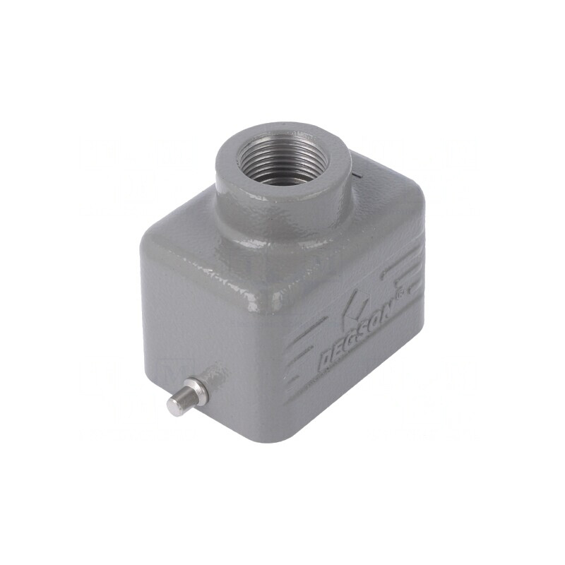 Carcasă pentru Conectori HDC D6B pe Cablu Drept | Electronic-mag.ro | Componente Electronice