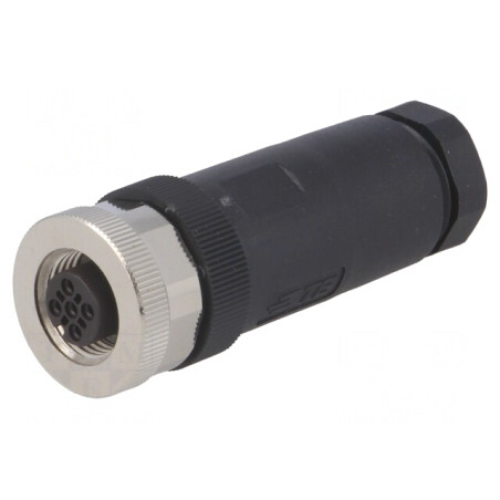 Mufă M12 3-Pin Mamă IP67 pentru DeviceNet/CANopen | Electronic-mag.ro | Componente Electronice