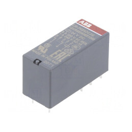 Releu electromagnetic DPDT 24VDC 8A max 250VAC PCB | Electronic-mag.ro | Componente Electronice