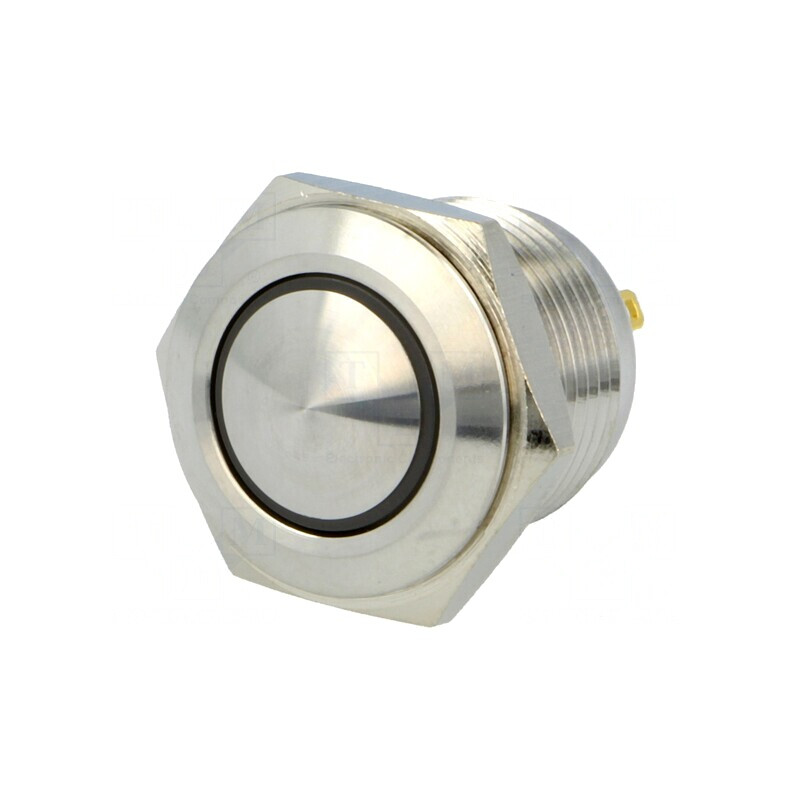 Comutator Anti-Vandalism Galben IP65 2A 36VDC | Electronic-mag.ro | Componente Electronice
