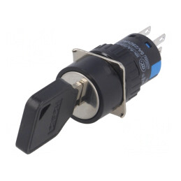 Întrerupător cu Cheie 3PST Ø16mm | Electronic-mag.ro | Componente Electronice