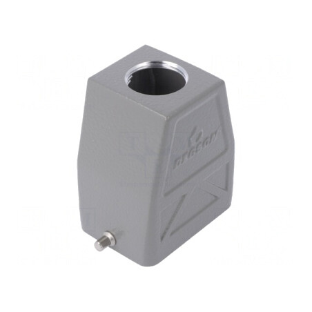 Carcasă pentru conectori HDC D6B cablu drept | Electronic-mag.ro | Componente Electronice