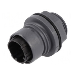 Conector circular soclu tată 22 pini fără contacte 2A | Electronic-mag.ro | Componente Electronice