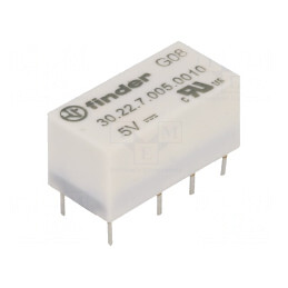 Releu Electromagnetic DPDT 5V 3A | Electronic-mag.ro | Componente Electronice