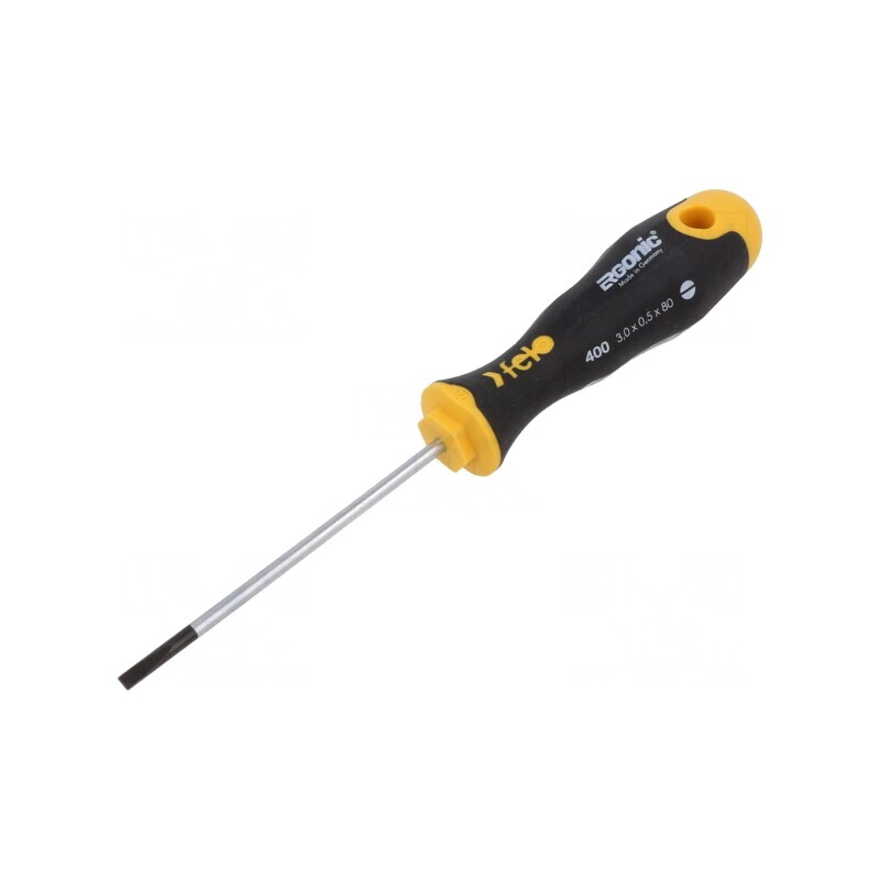 Şurubelniţă Plată ERGONIC 3,0x0,5mm | Electronic-mag.ro | Componente Electronice