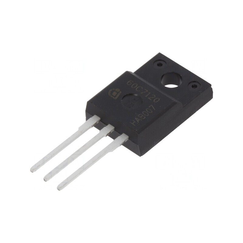 Tranzistor N-MOSFET 650V 7A TO220FP | Electronic-mag.ro | Componente Electronice