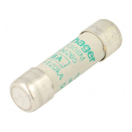 Siguranță întârziere 8A 500VAC 10x38mm | Electronic-mag.ro | Componente Electronice