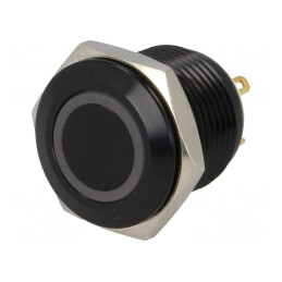 Comutator Anti-Vandalism Galben IP65 2A 36VDC | Electronic-mag.ro | Componente Electronice