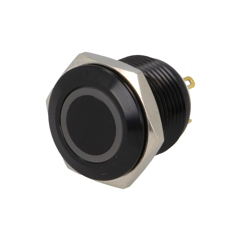 Comutator Anti-Vandalism Galben IP65 2A 36VDC | Electronic-mag.ro | Componente Electronice