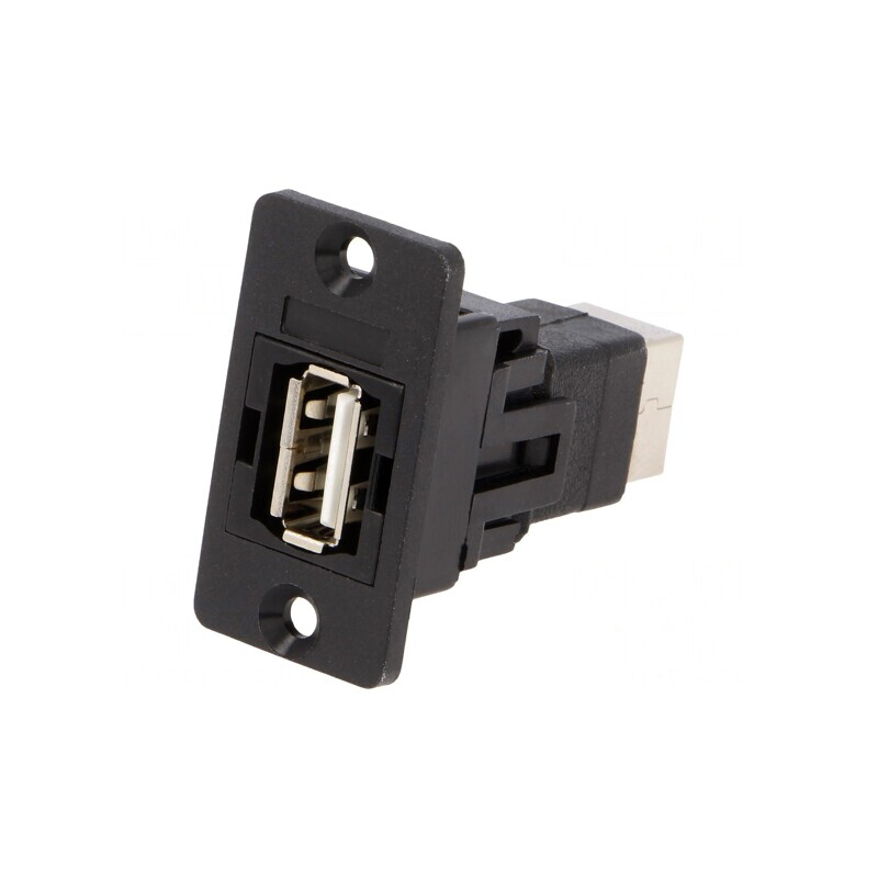 Adaptor USB A la USB B Aurit 2.0 | Electronic-mag.ro | Componente Electronice