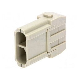 Conector dreptunghiular Han Modular 40A 2 PIN | Electronic-mag.ro | Componente Electronice