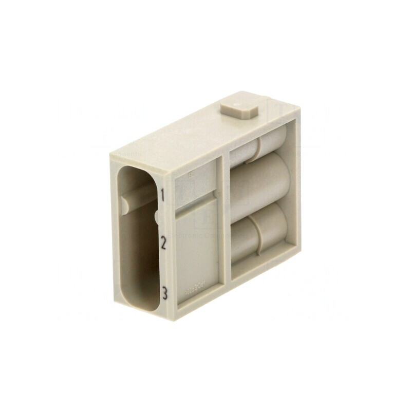 Conector modular HDC 3 pini fără contacte | Electronic-mag.ro | Componente Electronice