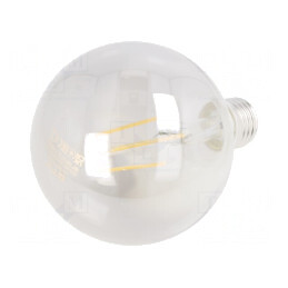 Lampă LED gri 8W E27 2700K | Electronic-mag.ro | Componente Electronice