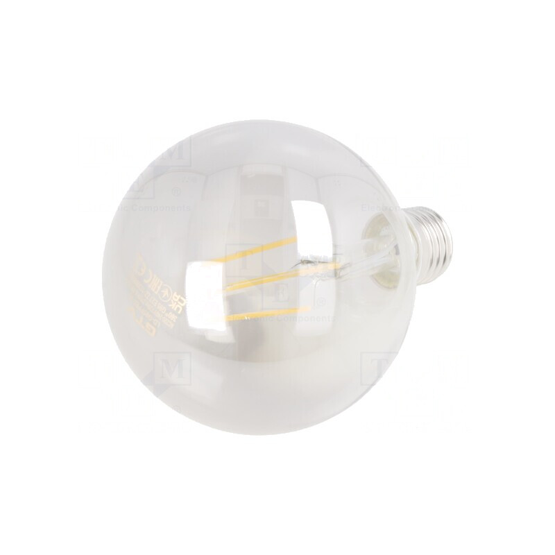 Lampă LED gri 8W E27 2700K | Electronic-mag.ro | Componente Electronice