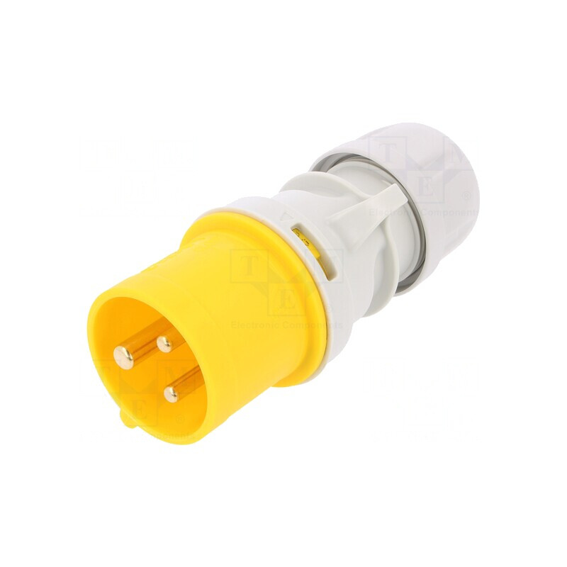 Conector alimentare AC 16A 110VAC IP44 IEC 60309 | Electronic-mag.ro | Componente Electronice