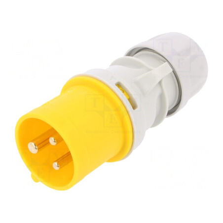 Conector alimentare AC 16A 110VAC IP44 IEC 60309 | Electronic-mag.ro | Componente Electronice