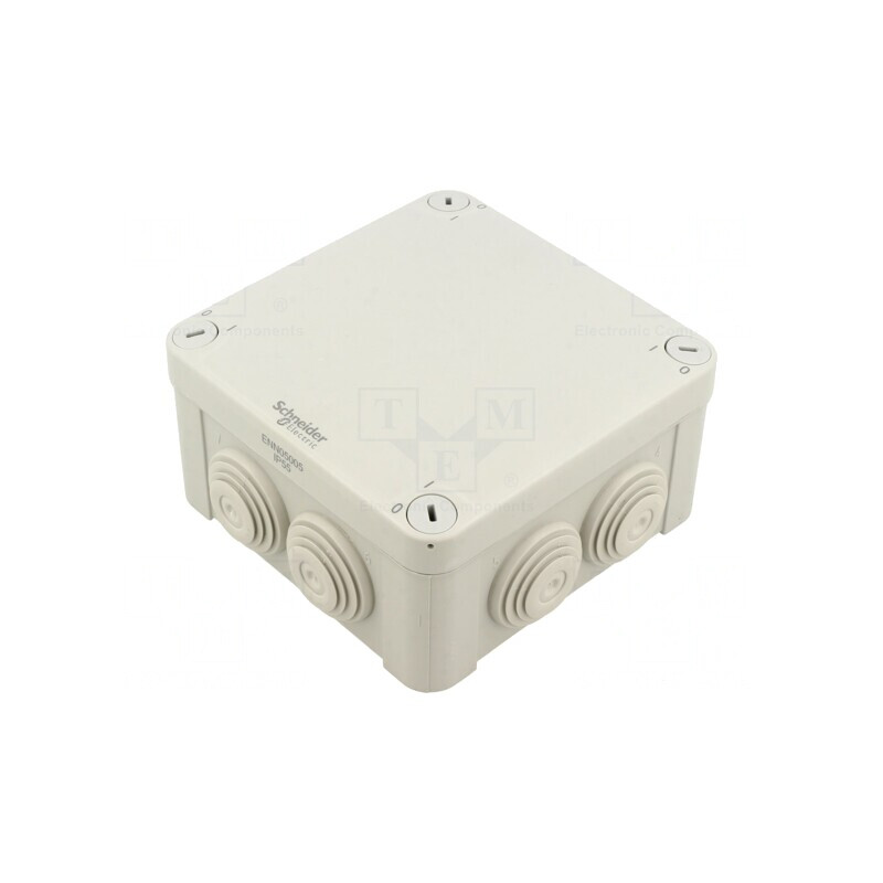 Cutie de conexiuni perete 125x125x61mm | Electronic-mag.ro | Componente Electronice