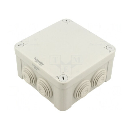 Cutie de conexiuni perete 125x125x61mm | Electronic-mag.ro | Componente Electronice