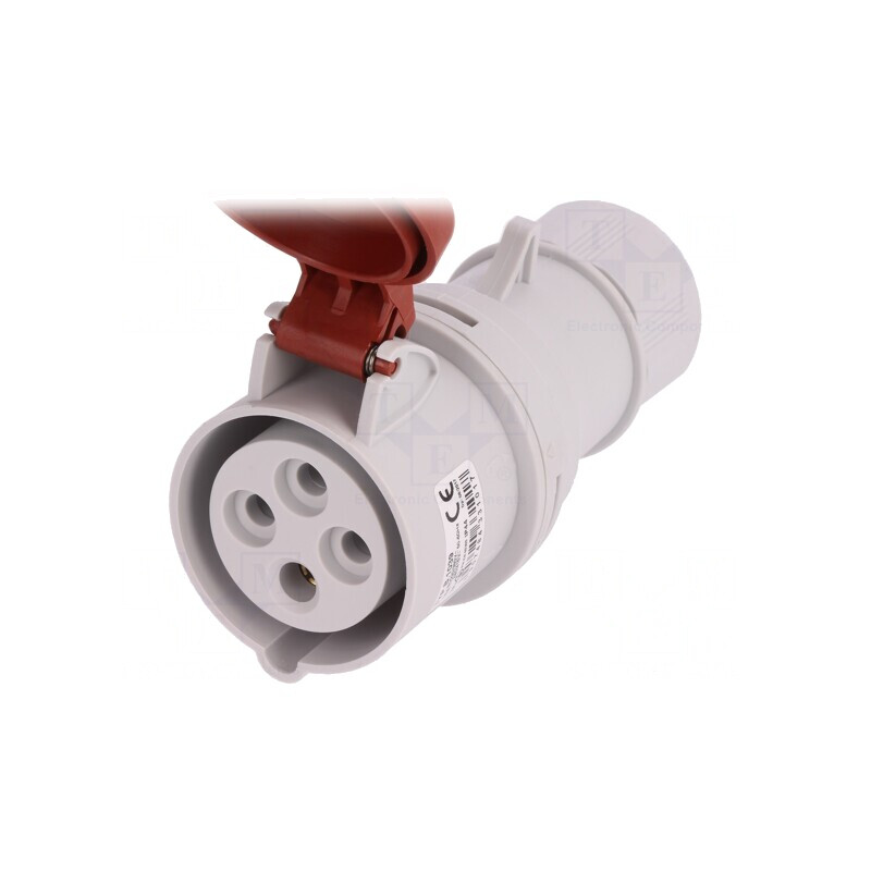 Conector Alimentare AC Trifazat 16A 400V IP44 Mufă Mamă | Electronic-mag.ro | Componente Electronice