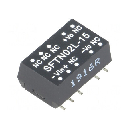Convertor DC/DC 2W 5V la 15V 133mA | Electronic-mag.ro | Componente Electronice