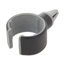 Suport auto negru pentru grilă de ventilație 40-75mm | Electronic-mag.ro | Componente Electronice