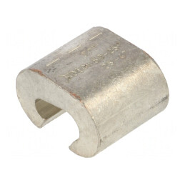 Conector Clemă Laterală Cupru 50mm2 Cositorit 1/0AWG | Electronic-mag.ro | Componente Electronice