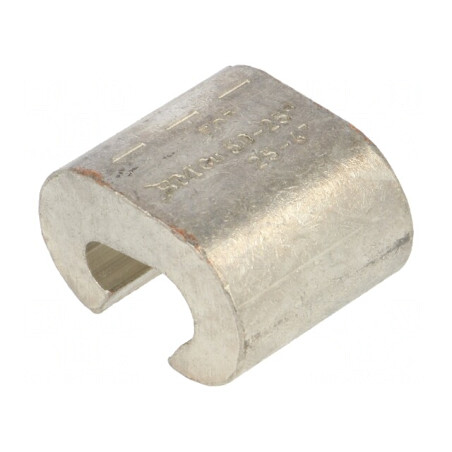 Conector Clemă Laterală Cupru 50mm2 Cositorit 1/0AWG | Electronic-mag.ro | Componente Electronice