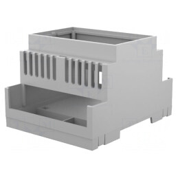 Carcasă pentru Șină DIN Gri 90x71,2x53mm | Electronic-mag.ro | Componente Electronice