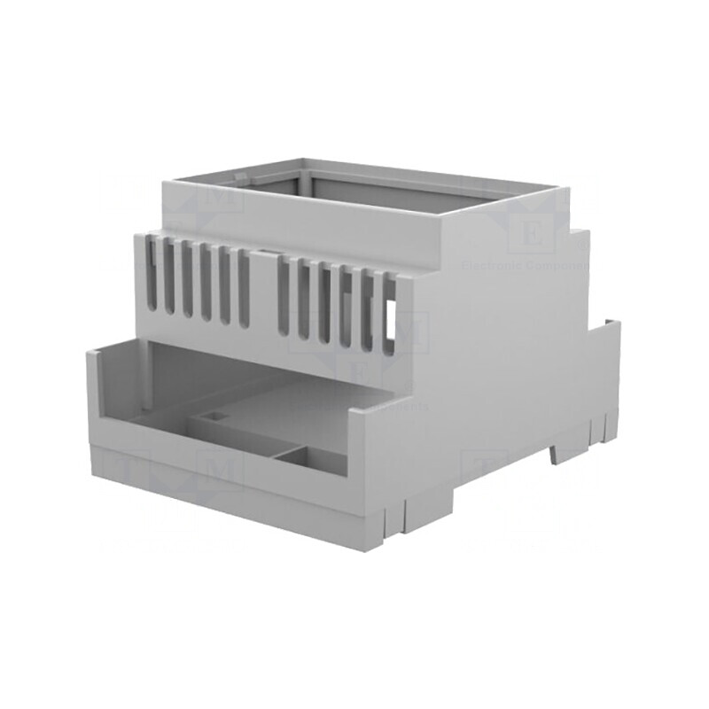 Carcasă pentru Șină DIN Gri 90x71,2x53mm | Electronic-mag.ro | Componente Electronice