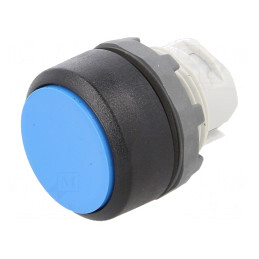 Comutator apăsare albastru 22mm | Electronic-mag.ro | Componente Electronice