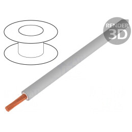 Cablu Silivolt 2V 2.5mm2 Cu Silicon Gri 100m | Electronic-mag.ro | Componente Electronice