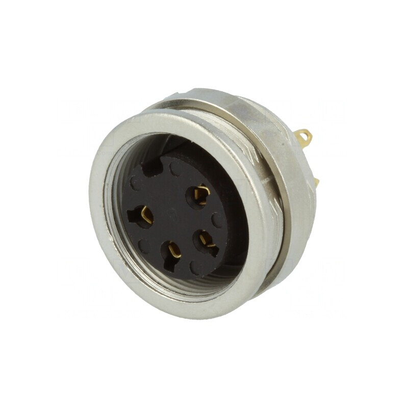 Conector M16 Soclu Mamă 4-Pin 5A 250V IP68 | Electronic-mag.ro | Componente Electronice Conector M16 Soclu Mamă 4-Pin 5A 250V IP68 | Electronic-mag.ro | Componente Electronice