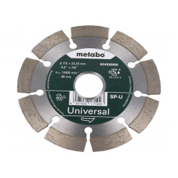 Disc de tăiere diamantat 115mm 22,23mm | Electronic-mag.ro | Componente Electronice