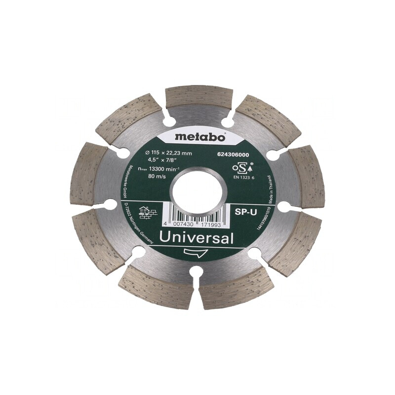 Disc de tăiere diamantat 115mm 22,23mm | Electronic-mag.ro | Componente Electronice
