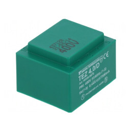 Transformator încapsulat 4VA 400VAC 9V PCB IP00 | Electronic-mag.ro | Componente Electronice