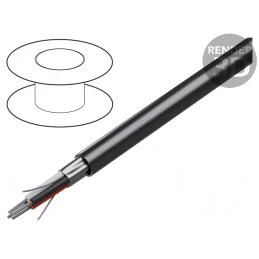 Cablu 2x2x24AWG RS232/RS422 PVC Crom 305m | Electronic-mag.ro | Componente Electronice