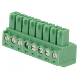 Regletă de Conexiuni Deconectabilă 3.81mm 8 Piste Drept Mufă | Electronic-mag.ro | Componente Electronice
