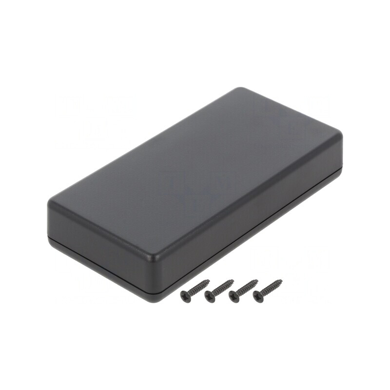 Carcasă Universală ABS Neagră 65x130x25.6mm | Electronic-mag.ro | Componente Electronice