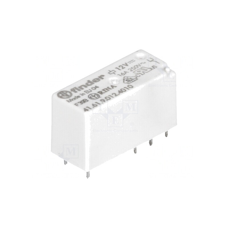 Releu Electromagnetic SPDT 12VDC 30A 16A 250VAC PCB | Electronic-mag.ro | Componente Electronice