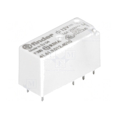 Releu Electromagnetic SPDT 12VDC 30A 16A 250VAC PCB | Electronic-mag.ro | Componente Electronice