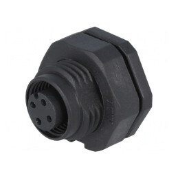 Soclu M12 4-PIN Mamă IP68 DeviceNet/CANopen | Electronic-mag.ro | Componente Electronice