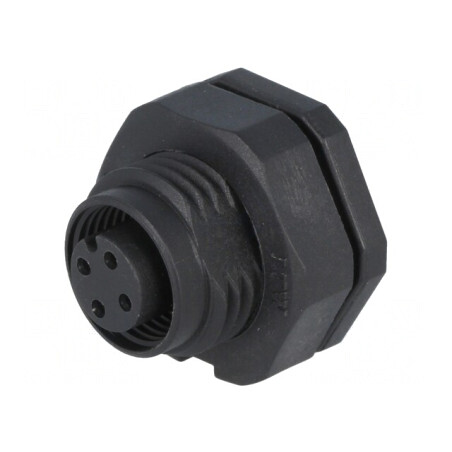 Soclu M12 4-PIN Mamă IP68 DeviceNet/CANopen | Electronic-mag.ro | Componente Electronice