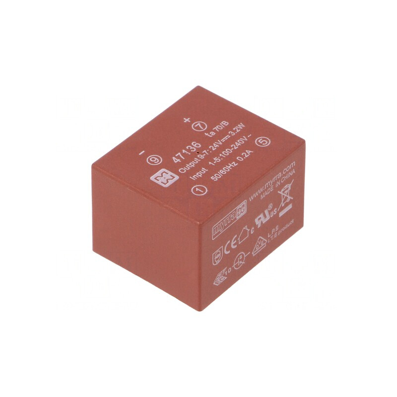 Convertor AC/DC 24V 3.2W | Electronic-mag.ro | Componente Electronice