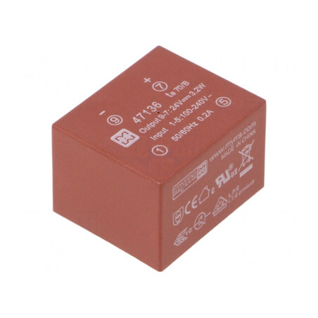 Convertor AC/DC 24V 3.2W | Electronic-mag.ro | Componente Electronice