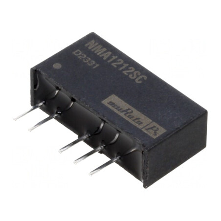 Convertor DC/DC 1W 12V/-12V 10.8-13.2V | Electronic-mag.ro | Componente Electronice