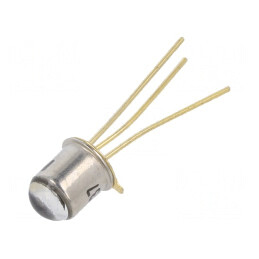 Fototranzistor TO18 4,69mm 40V Convex 150mW | Electronic-mag.ro | Componente Electronice